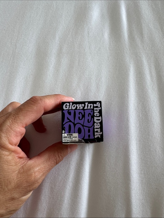 Schylling Other - Needoh glow in the dark mini squishy toy purple NIB